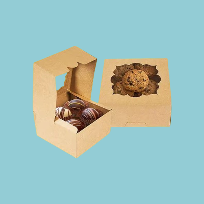 Brown Bakery Boxes