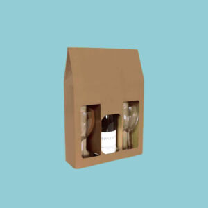 Custom Bottle Carriers with Display Window