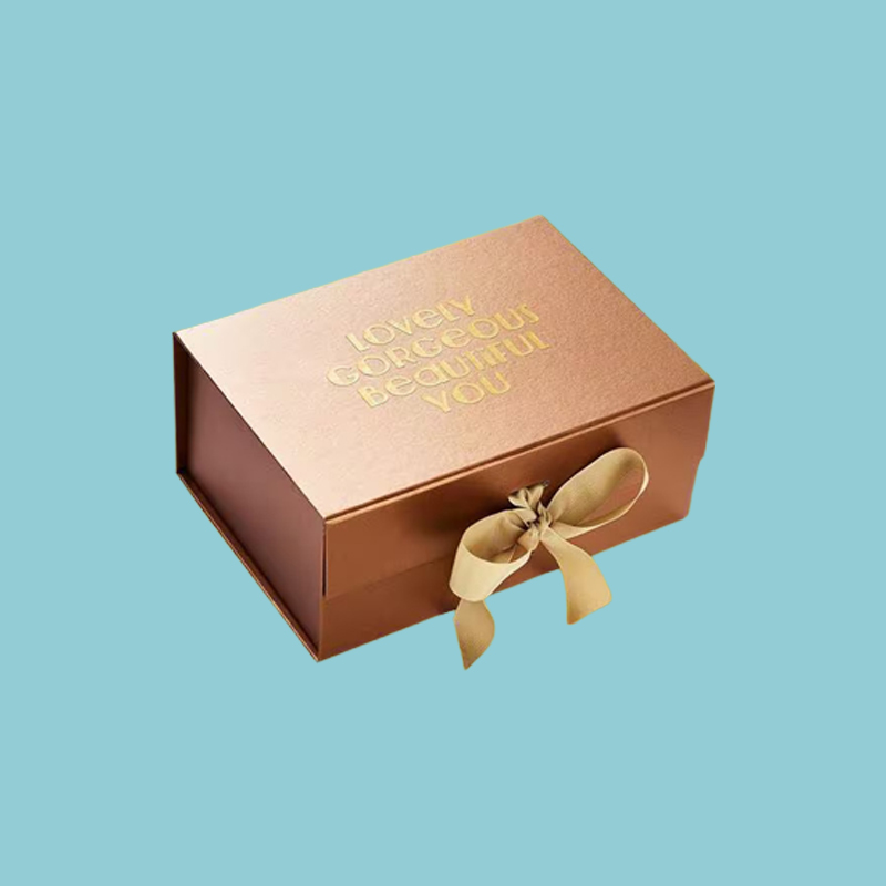 Custom Gold Foil Chocolate Boxes